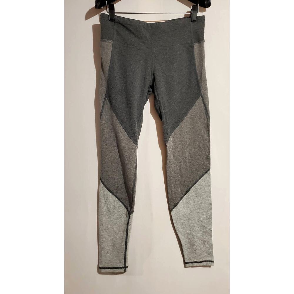 good hYOUman Colorblock Gray & Light Gray Leggings